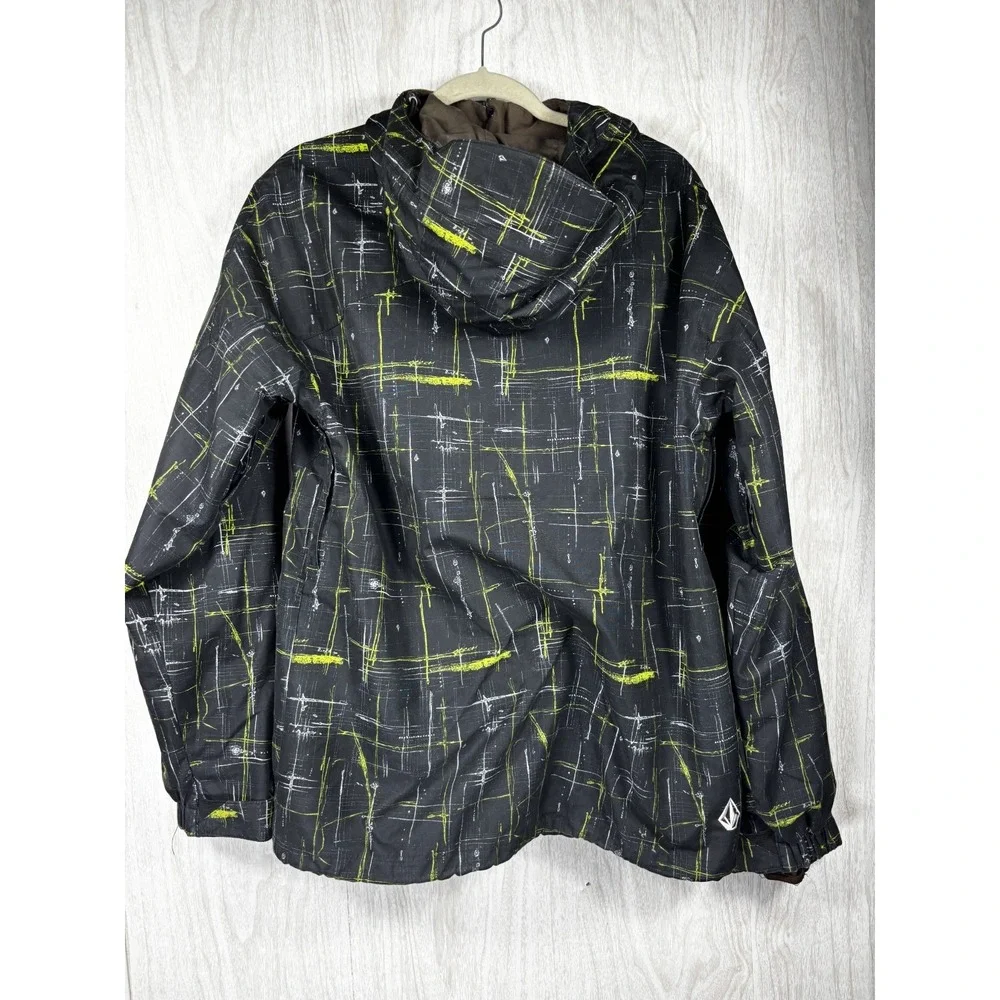 Volcom Nimbus Snowboard Jacket S Black Ski Coat Snow‎ Winter Unisex Streetwear